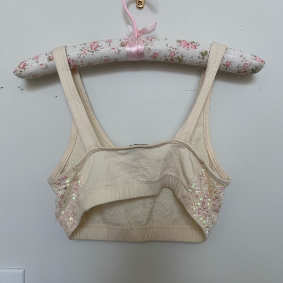 Y2k fairy Sequin Crop Top angelcore Fairycore boho 2 - Picture 3 of 4